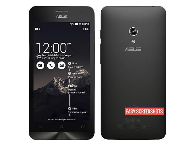 Hardware Combination to Take Screenshot On Asus Zenfone 5, Take Screenshot On Asus Zenfone 5 using Screenshot Toggle