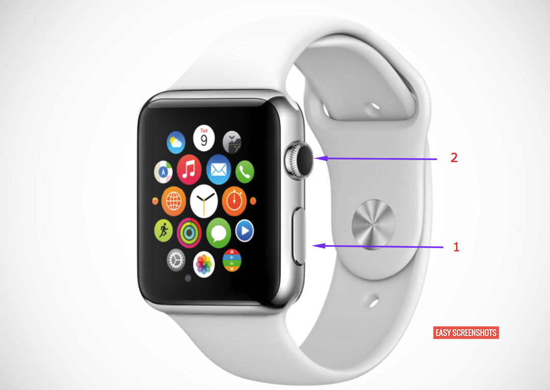 Apple Watch Screenshot Take, Take Screenshot On Apple iWatch 1, Take Screenshot on iphone i watch 2