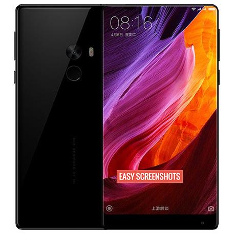 Easy tutorial to take screenshot on Xiaomi MI Mix