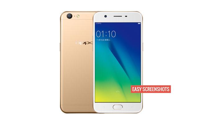 Oppo A57 easystep guide to screenshot help