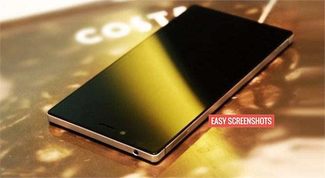 how to take screenshot in ZTE x8