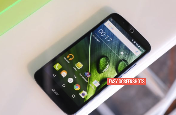 Best methods to take screenshot in Acer Liquid Zest Plus